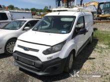 2016 Ford Transit Connect Mini Cargo Van Not Running, Condition Unknown, Engine Apart, Missing Parts