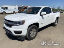 2016 Chevrolet Colorado 4x4 Extended-Cab Pickup Truck Runs & Moves) (Missing Rear Seats, Body & Rust