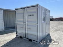 (Shrewsbury, MA) 2024 9ft Steel Container (New/Unused) NOTE: This unit is being sold AS IS/WHERE IS
