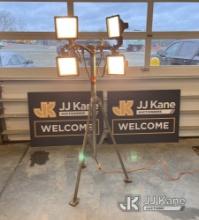 (Shrewsbury, MA) Portable Work Lights (Operate) NOTE: This unit is being sold AS IS/WHERE IS via Tim