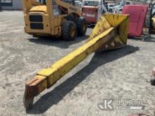(Rome, NY) Loader Extendable Jib Attachment (Fittiment Unknown) NOTE: This unit is being sold AS IS/