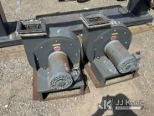 (2) Daytona Industrial Fans (Condition Unknown) NOTE: This unit is being sold AS IS/WHERE IS via Tim