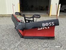 (Fort Wayne, IN) 2018 Boss 9 ft. Power-V DTX Snow Plow (Used Used, Condition Unknown