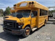 2010 Ford E450 Passenger Bus Not road worthy, Runs & Moves, Body & Rust Damage