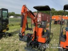 (Charlotte, MI) 2024 AGT LH12R Mini Hydraulic Excavator New/Unused, No Fuel