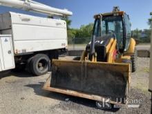 (Plymouth Meeting, PA) Cat 430 4x4 Tractor Loader Backhoe Not Running Condition Unknown, Outriggers