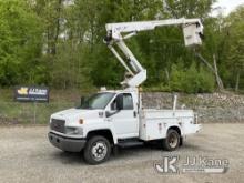 HiRanger TL36-P, Articulating & Telescopic Bucket Truck mounted behind cab on 2003 GMC C4500 Service