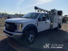 (Plymouth Meeting, PA) 2019 Ford F550 Extended-Cab Mechanics Service Truck Runs & Moves, Body & Rust
