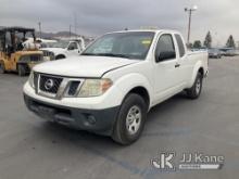 (Jurupa Valley, CA) 2014 Nissan Frontier Extended-Cab Pickup Truck Runs, Moves, Paint Damage On Roof
