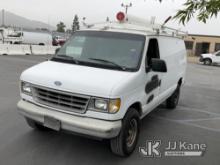 1996 Ford Econoline Cargo Van Paint Damage, Tow package, Will  Not Stay Running