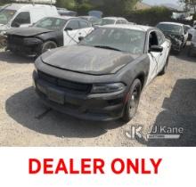 2017 Dodge Charger Police Package 4-Door Sedan Not Running, No Key, Wrecked, Missing Parts