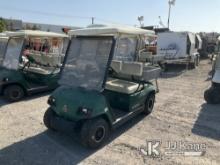 (Jurupa Valley, CA) 2003 Yamaha G19EX Golf Cart Not Running, True Hours Unknown,  Bill of Sale Only