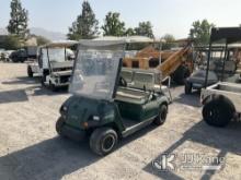 2003 Yamaha G19EX Golf Cart Does Not Start, True Hours Unknown,  Bill of Sale Only