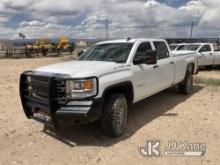 (Salt Lake City, UT) 2018 GMC Sierra 3500HD 4x4 Crew-Cab Pickup Truck Runs & Moves