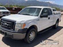 2012 Ford F150 4x4 Extended-Cab Pickup Truck Runs & Moves) (Minor Body Damage