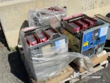Pallet w/Electrical Equipment NOTE: This unit is being sold AS IS/WHERE IS via Timed Auction and is 