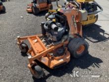 Scag V Ride Mower Not Running, Condition Unknown