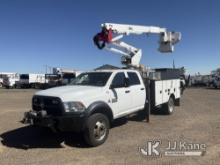 (Keenesburg, CO) Altec AT40G, Articulating & Telescopic Bucket mounted behind cab on 2014 RAM 5500 4