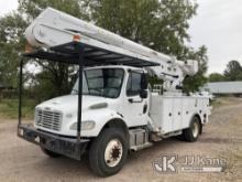 (Franktown, CO) Altec AA55E-MH, Material Handling Bucket Truck rear mounted on 2013 Freightliner M2