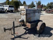 (Tacoma, WA) 1967 Lincoln SA200 Welder, trailer mtd Not Running, Condition Unknown) (Cranks,  Will B