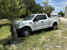 (Jacksonville, FL) 2016 Ford F150 4x4 Extended-Cab Pickup Truck, Needs engine replacement Not Runnin