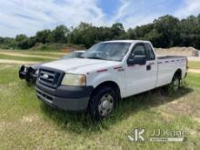 2008 Ford F150 Pickup Truck, (Municipality Owned) Runs & Moves