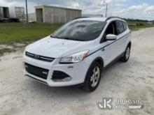 2016 Ford Escape 4x4 Sport Utility Vehicle Runs & Moves With Jump)( 
 Bad Brakes, Check Engine Ligh