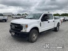 2020 Ford F250 4x4 Crew-Cab Pickup Truck Runs & Moves) (Runs Rough, Body Damage, Bad Blower Motor) (