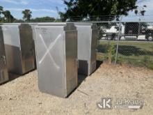 2 Qty Aluminum Cabinets NOTE: This unit is being sold AS IS/WHERE IS via Timed Auction and is locate