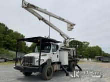 HiRanger XT60-70, Over-Center Elevator Bucket Truck rear mounted on 2014 Freightliner M2 106 4x4 Fla