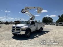 Altec AT40G, mounted behind cab on 2015 RAM 5500 Service Truck Runs, Moves & Operates) (Check Engine