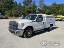 2015 Ford F250 Service Truck, (Southern Company Unit) Runs & Moves) (Check Engine Light On