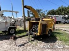 (Tampa, FL) 2017 Vermeer BC1000XL Chipper (12in Drum), trailer mtd Not Running, Condition Unknown)(B
