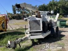 2015 Altec DC 1317 Chipper (13in Disc), trailer mtd Operating Condition Unknown)(No Keys, Paint Dama