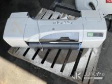 (Jurupa Valley, CA) HP Deisgn Jet Printer (Used) NOTE: This unit is being sold AS IS/WHERE IS via Ti