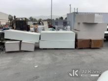 (Jurupa Valley, CA) 3 Pallets Of Metal Office Cabinets (Used) NOTE: This unit is being sold AS IS/WH