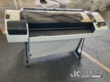 (Jurupa Valley, CA) HP DesignJet Printer (Used ) NOTE: This unit is being sold AS IS/WHERE IS via Ti