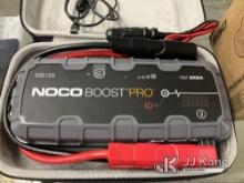 (Jurupa Valley, CA) Noco Genius Car Jump Starter (Used) NOTE: This unit is being sold AS IS/WHERE IS