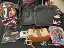 Bags / Backpacks (Used) NOTE: This unit is being sold AS IS/WHERE IS via Timed Auction and is locate