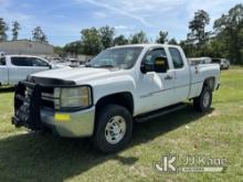 2008 Chevrolet Silverado 2500 4x4 Extended-Cab Pickup Truck Runs & Moves) (Jump to Start, Drivers Se