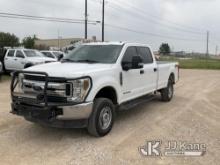 2019 Ford F250 4x4 Crew-Cab Pickup Truck Runs & Moves, Check Engine Light On, Body Damage,