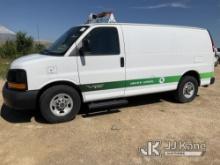 2014 Chevrolet Express G2500 Cargo Van Has Power-Does Not Crank-Condition Unknown, Paint Damage, Bod