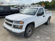 2012 Chevrolet Colorado Pickup Truck Runs & Moves) (Jump to Start, Dent on Rear Bumper