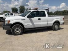 2014 Ford F150 4x4 Extended-Cab Pickup Truck Runs & Moves) (Paint Damage