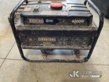 (Hutto, TX) Ironton 4000W Portable Generator (Condition Unknown) NOTE: This unit is being sold AS IS