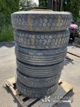(4) Drive Tires 10R225