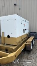 1997 Multi-Quip DCA-70SSJU Generator, trailer mtd. No Title)  (Not Running & Condition Unknown)  (Ro