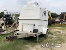 2010 Pelsue PODQWT-41C Fiber Optic Splicing Trailer Door Locked, Unable to Access Inside, Condition 