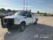 2015 Ford F350 4x4 Service Truck Runs & Moves