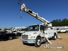 Altec DC47-TR, Digger Derrick rear mounted on 2013 Freightliner M2 106 Utility Truck Runs & Moves) (